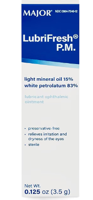 Lubrifresh 15/83% Ophthalmic Ointment Sterile 3.5gm/Tb